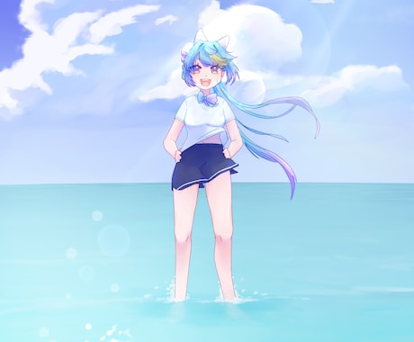 キャラクターイラスト制作いたします 【VTuber・配信者・TRPG・ゲーム制作向け】 イメージ1