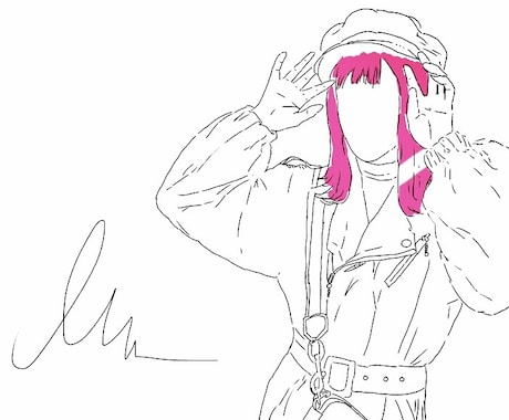 デジタル◎﻿1枚のお写真をイラストにします イメージ1