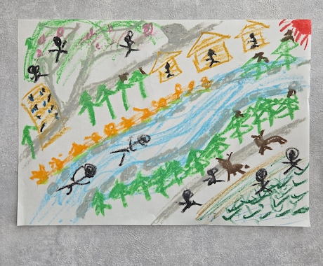 描いた絵からあなたの心の現在地を読み解きます アートセラピーで「今の自分」を見つめてみませんか？ イメージ1