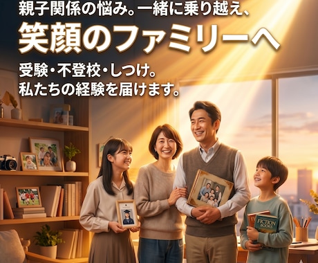 親子の問題解決の『ヒんと』を提供します アナタが親として『改善』する意志があるなら、是非どうぞ！！ イメージ2