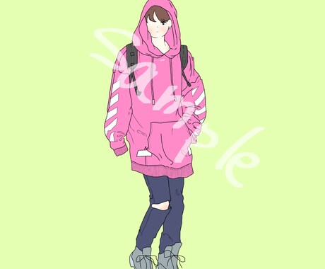 あなたを優しい雰囲気で描きます ふんわりとしたイラストを希望のあなたへ イメージ2