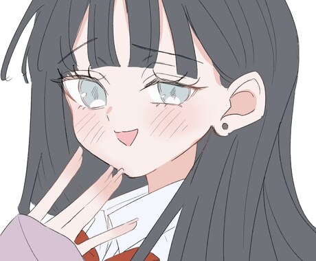 シンプルかわいいイラスト描きます 最短翌日納品可能！MV用イラストなど！ イメージ1