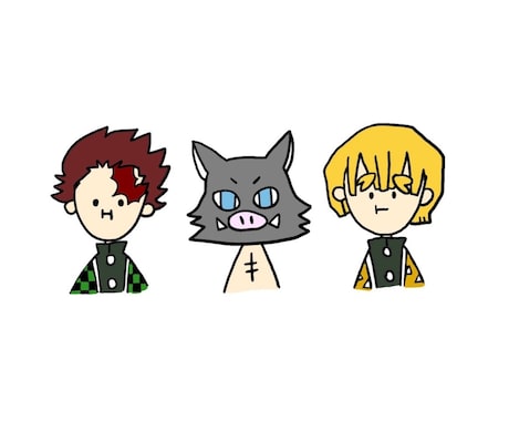 似顔絵やあなたの好きなキャラクターを描きます ゆるイラストならお任せください！ イメージ1