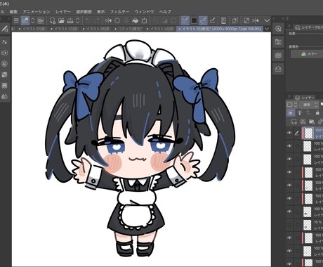 可愛いデフォルメキャラクターをお届けします ゆるふわ系激可愛イラスト‼️デフォルメが大好きなあなたに イメージ2