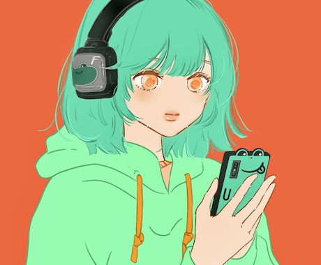 ポップなアイコン&イラスト描きます イメージ1