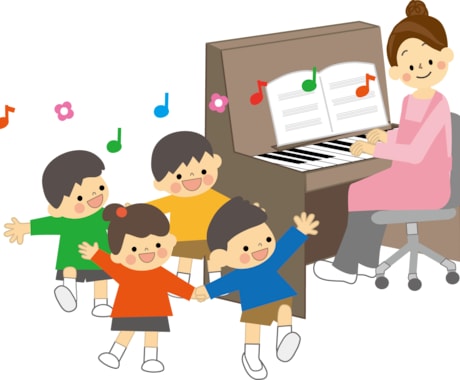 難しい曲を簡単にしたり、メロディ譜に和音をつけます 幼稚園、保育園の先生！楽譜を簡略化します。 イメージ2