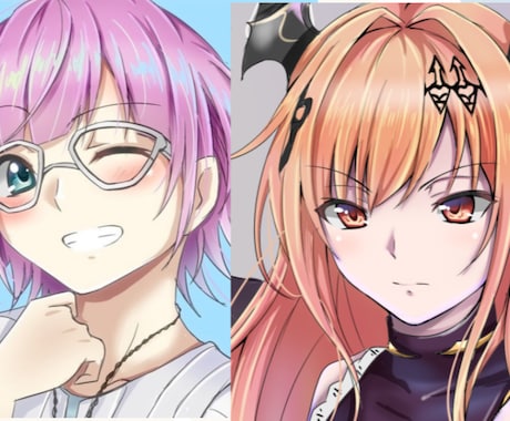 やさしくて可愛い女の子イラストを描きます 目を惹くSNSアイコンや、サムネイルが欲しい方に イメージ1