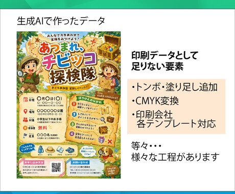 ラクスル、アクセア等の入稿データ作成いたします 印刷業者へ出す完全入稿データ作成〜納品までまとめてできます イメージ2
