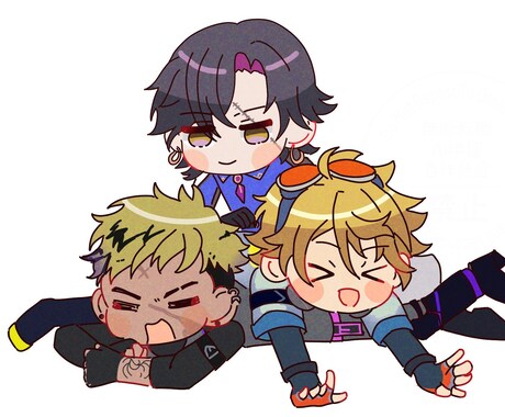 ミニキャラ描きます デフォルトされたイラスト描きます イメージ2