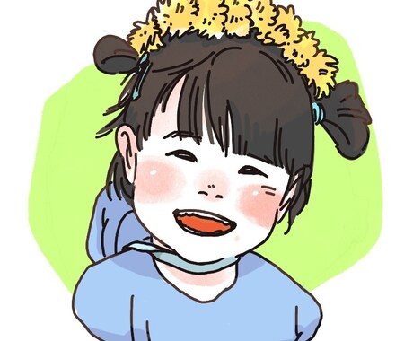 優しくほんわりした雰囲気で似顔絵を描きます イメージ1