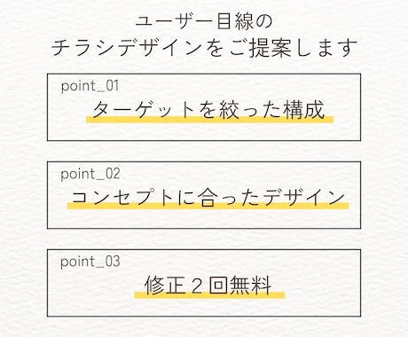 反応が変わるチラシを設計します 集客・反応を考えた“伝わる”デザイン イメージ2