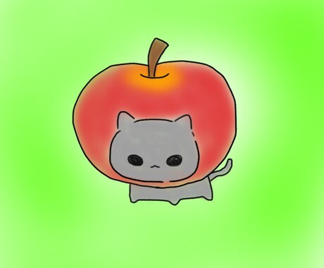 動物と食べ物を組み合わせたアイコン【5つ】描きます 動物と食べ物を指定いただくだけでOK イメージ2
