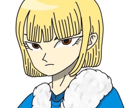 ドラゴンボール風SNS用似顔絵アイコンを作成します ドラゴンボール好きな方ここでしか作れないアイコンを作成します イメージ2