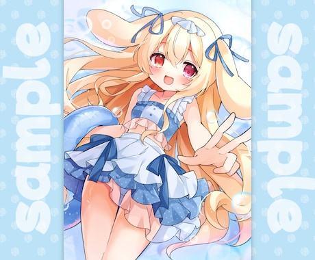 萌えカワイイ！イラストお描きします フリルやリボンなどが得意です！様々な用途にお使いいただけます イメージ2