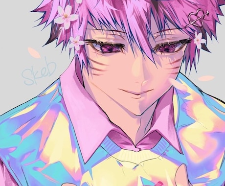 商用利用OK! かっこいいかわいいイラスト描きます 動画サムネイル、表紙、キャラデザ、色々対応します！ イメージ1