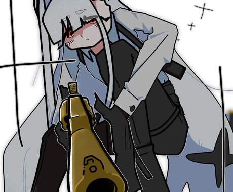 一枚絵/キャラクターデザイン等承ります キャッチーなイラストをご所望のあなたに！ イメージ2