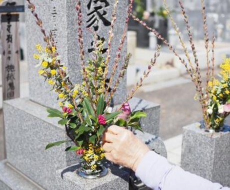 お墓参り代行致します 遠方でいけないなどのご事情にお答え致します。 イメージ2