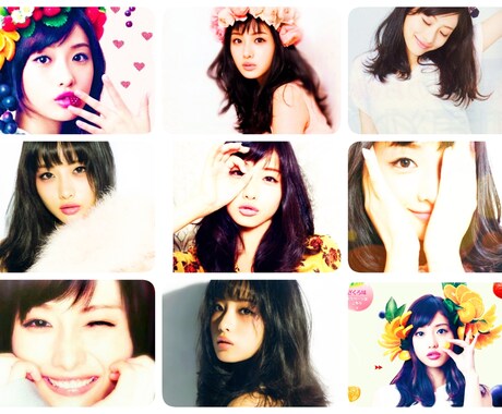 オシャレ女性の方へすてきな写真コラージュ承ります✿ イメージ2