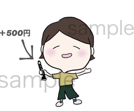 ゆるい似顔絵を描きます アイコンなどを新しくしたい方へ イメージ1