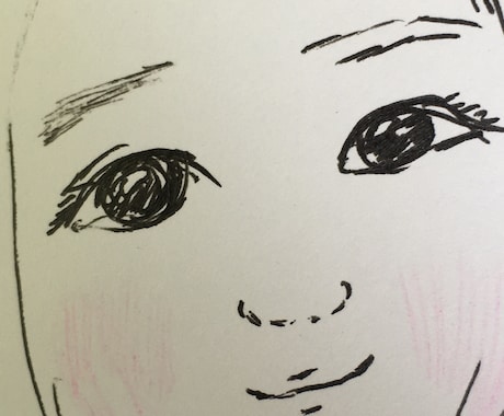 似顔絵、キャラ描きます ウェディングイラスト、お子様、お孫様の似顔絵 イメージ1