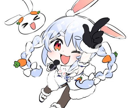 デフォルメキャラクターをお描きします LINEスタンプ、配信活動、グッズなど イメージ1