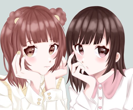 snsのアイコンやイラストを描きます かわいくてゆるいイラストを描きます！ イメージ2