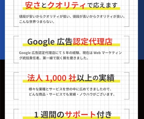 Google広告【プロ仕様】設定代行いたします 現役Webマーケターが繰り出す進撃の一手！！ イメージ2