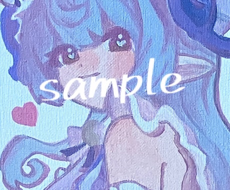 可愛い女の子イラストを描いています かわいいをテーマにしたイラスト制作 イメージ1