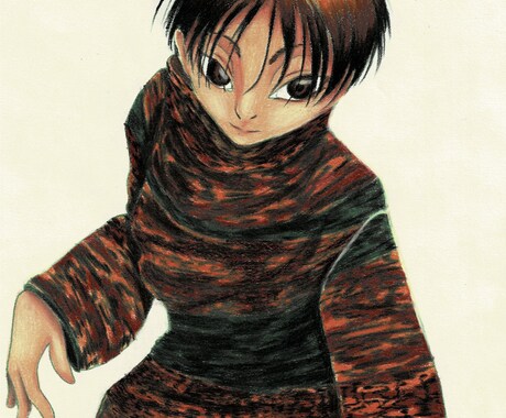 コラージュのような自由な絵をお届けします 言葉では表せない気持ちを伝えられるイラスト。 イメージ2