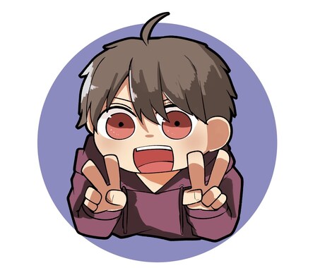 デフォルメキャラクターを描きます 納期最短1日！SNSアイコンにピッタリです！ イメージ1