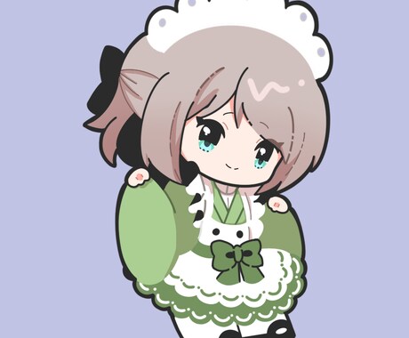 商用利用可！ポップで目立つデフォルメキャラ描きます SNS・SHOROOMアバターなど⋯可愛いキャラで差をつける イメージ2