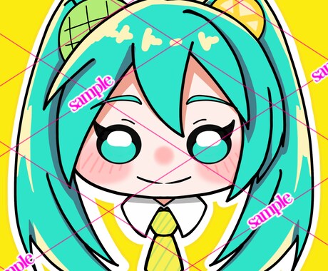 キーホルダーにうってつけのデフォルメ描きます アイコンやグッズにも使えるイラストを格安＆即日で完成させます イメージ2