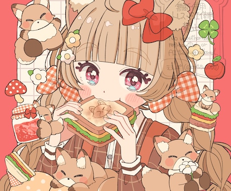 商用利用0円で人物キャライラスト描きます どこか温かみのある雰囲気の人物キャラクター(男性もOK) イメージ2