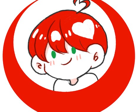 色鉛筆で書いたような！アイコン制作ます SNSアイコンやサムネイルで使われるイラストを制作！ イメージ1