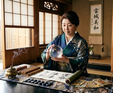 霊感、霊視、算命学で未来を占います ご自身の宿命、運命、お相手との未来を占います。 イメージ1