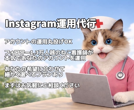 内容が選べる｜Instagram運用代行を行います 最短で結果を出すInstagram運用、設計から見直します イメージ1
