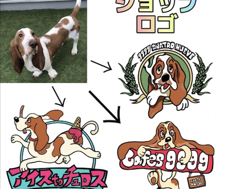 プロアーティストがデザイン性の高いロゴを制作します 【破格】初めの3名はお試し価格で制作いたします！ イメージ1