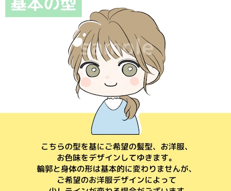 商用利用料込◎かわいいミニキャラを描きます 表情色々♪ブログの吹き出しアイコンに最適！ イメージ2