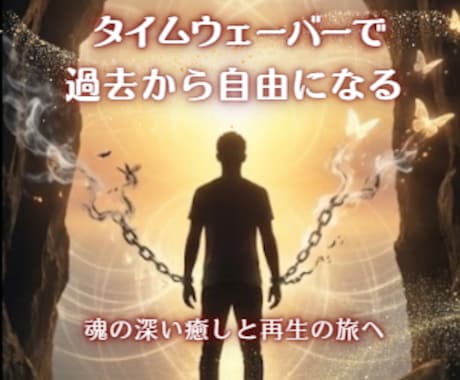 タイムウェーバーでトラウマの癒し・完全解放します 【過去から自由になる】魂の深い癒しと再生のエネルギーレター イメージ2