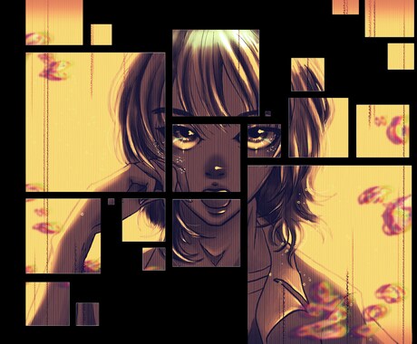 映える一枚絵お描きします 動画サムネイル・表紙・挿絵など映える一枚絵お描きします！ イメージ2