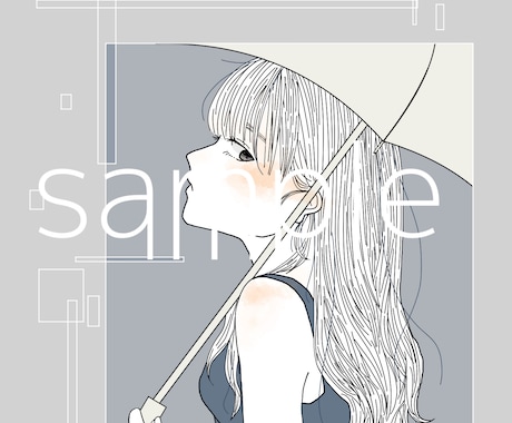 楽曲に合わせてイラスト描きます 歌ってみた/MV/CDジャケット/グッズなどにお使い下さい イメージ2