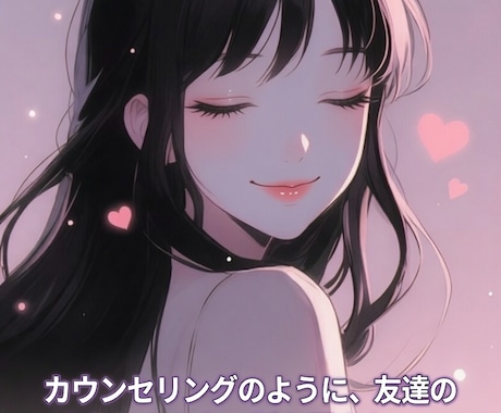心を軽くする相談｜恋愛・人間関係・性の悩み聞きます ～早朝も深夜もOK～寄り添い解決します。 イメージ2