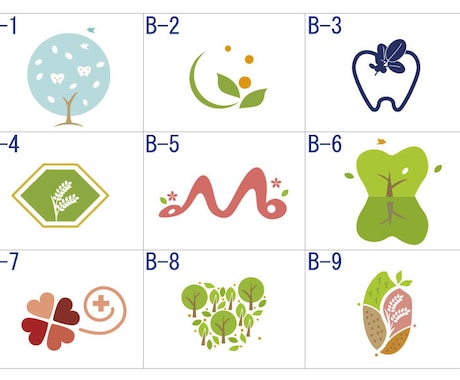 選ぶだけ！やさしく温かい♥ロゴマーク販売します 植物動物モチーフのロゴ。医療看護関係、イメージアップしたい時 イメージ2