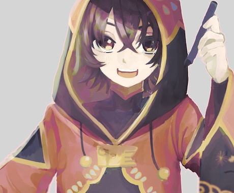 イラスト描きます アイコンに使えるイラストを描きます。胸上の人物画です。 イメージ2