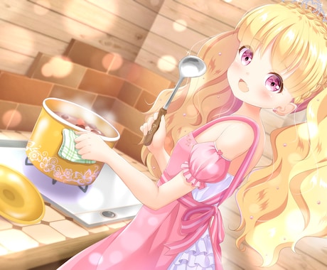 イラスト作成させて頂きます アイコンサイズではないイラストをご希望の方はこちらから♪ イメージ1