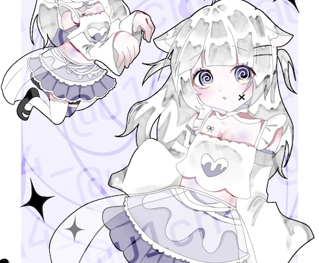 ふわふわ可愛い絵柄が好きな人向けに描きます イメージ1