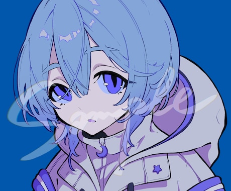 SNS映えするアイコンお描きします かっこいい(可愛い)イラストをお求めの方に！ イメージ2