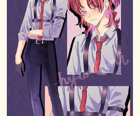 立ち絵描きます キャラクターの立ち絵を素敵にご提供します！ イメージ1