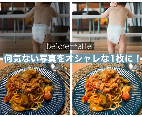 スマホで撮った写真をオシャレに！編集します 何気ない写真やとっておきの写真を編集！育休中カメラマンです イメージ1