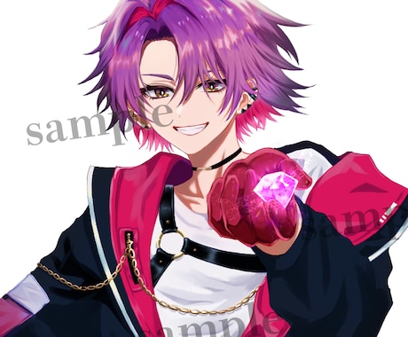 アイコンイラスト描きます X・インスタ・ブログ・YouTubeなど全SNS対応！ イメージ2